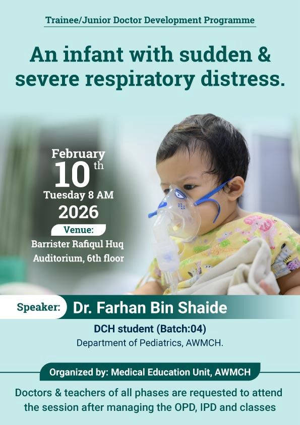 An infant with sudden & severe